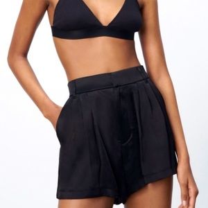 Zara Satin Shorts